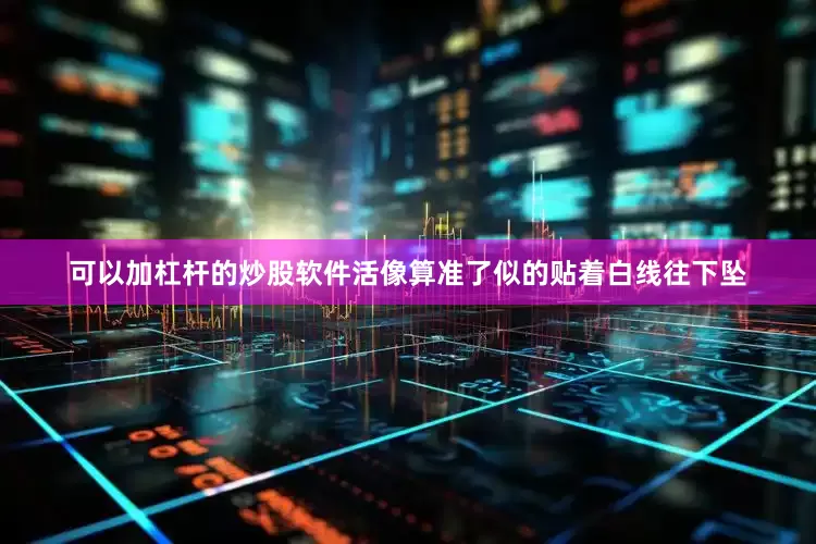 可以加杠杆的炒股软件活像算准了似的贴着白线往下坠
